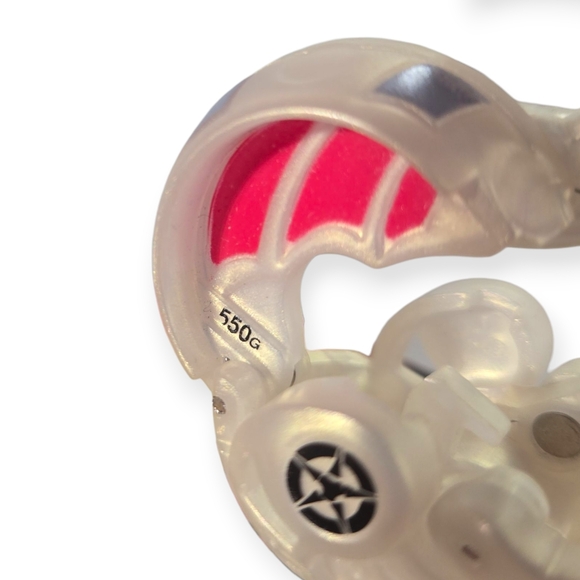 Bakugan B3 Bakufrost Haos Abis Omega WHITE PEARL Battle Brawlers Rare - Picture 5 of 7